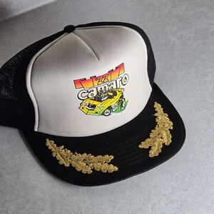 Vintage 77 Camaro Trucker Hat Embroidered Graphic One Size Fits All‎